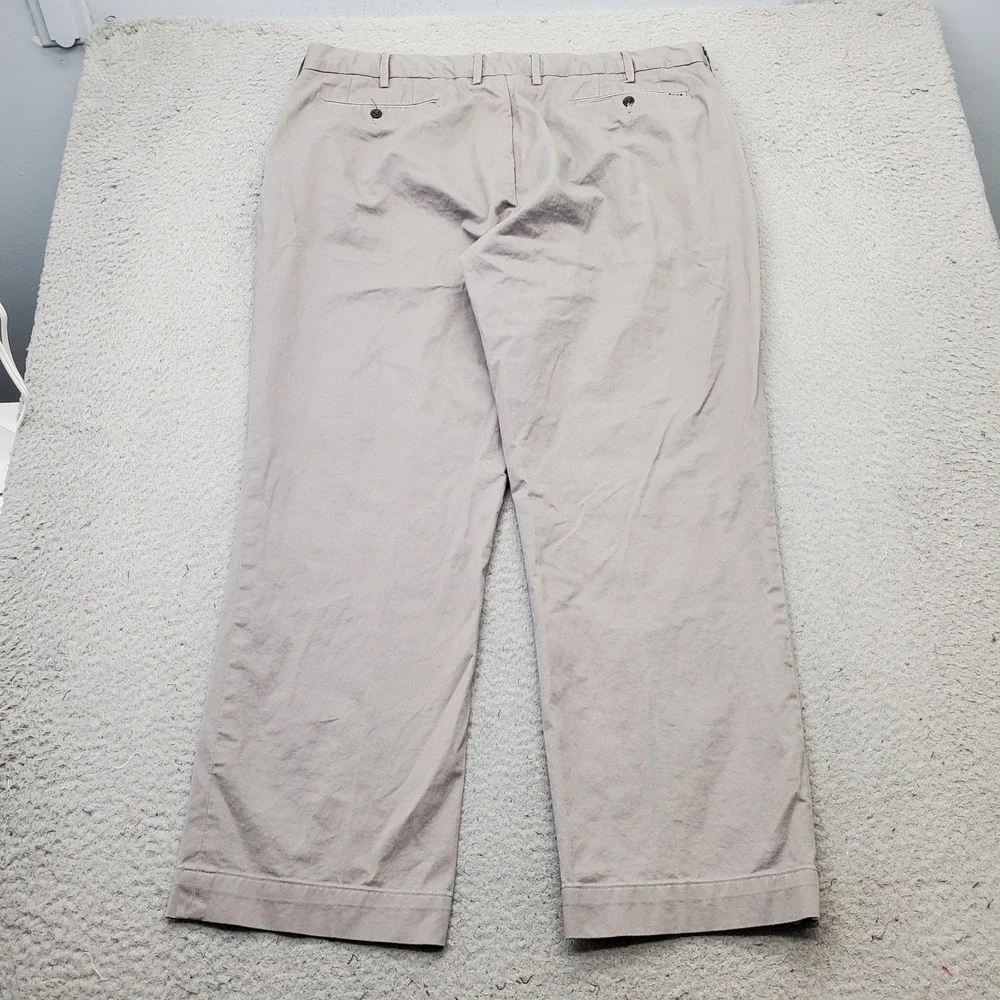 Polo Ralph Lauren Chino Pants Mens 40/30 Gray Stretch Classic Fit Straight Leg
